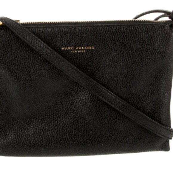 Marc Jacobs Leather Messenger Bag - Picture 1 of 5